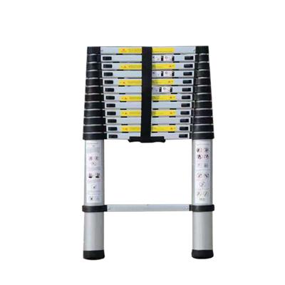 China Wholesale Aluminum Alloy Portable Multifunctional Folding Ladder Attic Folding Ladders Factory Household Construction Site Telescopic Ladder for sale