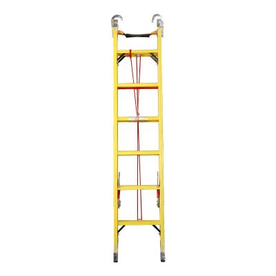 China Folding Ladders 4x3 Aluminum Step Ladders Folding Fiberglass Ladder Universal Telescopic Extension Ladder for sale