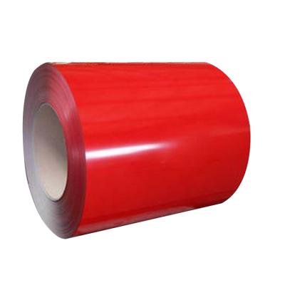 China Decoration ppgi coil RAL 3020 red color inner prepainted ppgi coil 0.29mm PPGI steel coils for sale