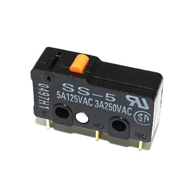 China Standard SS-5 Subminiature Basic Switch 1.47N Action Force Needle Button for sale