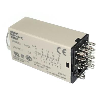 China Standard Small digital display time relay H3Y-4-C DC24V 10S genuine spot relay for sale