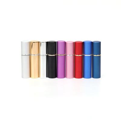 China Mini Travel Cosmetic Portable Empty Atomizer Refill Perfume 10ml Aluminum Perfume Bottle for sale