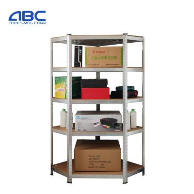 China Corrosion Protection Estantes Metalicos Majestic Heavy Duty Metal Industrial Corner Shelf Organization Stacking Racks And Shelves for sale