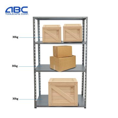 China Cheap Corrosion Protection GS Steel Storage Shelving Unit Warehouse Rack Galvanized Shelving Unit for sale