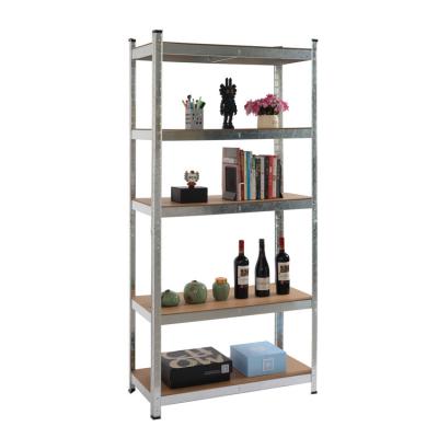 China Corrosion Protection Metal Shelving Rack Freestanding Boltless Galvanized Steel Storage Stacking Racks And Shelves for sale