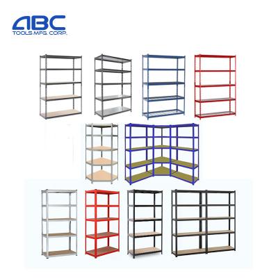 China Hot Sale 5 Tier Corrosion Protection Warehouse Storage Garage Heavy Duty Shelving for sale