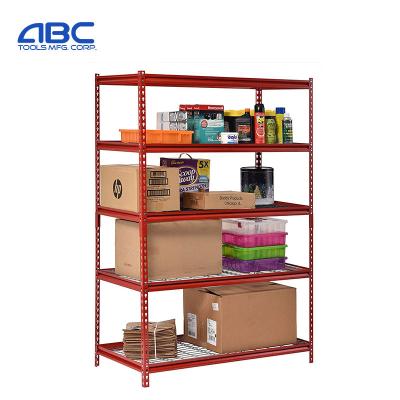 China SP361872 Corrosion Protection Rivet Retail Wire Shelving Organizer Kitchen Shelves Boltless Steel Racks for Home Garage for sale