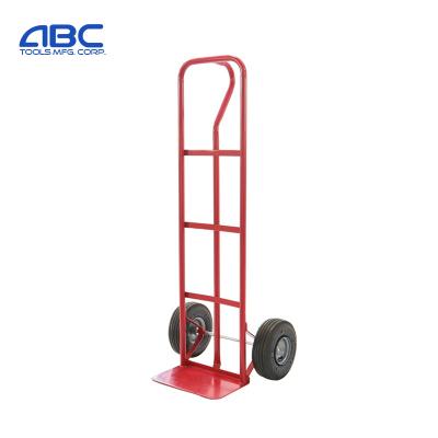 China Durable Steel Frame P-handle Trolley Warehouse Tilt Cart Handtruck For Sale for sale