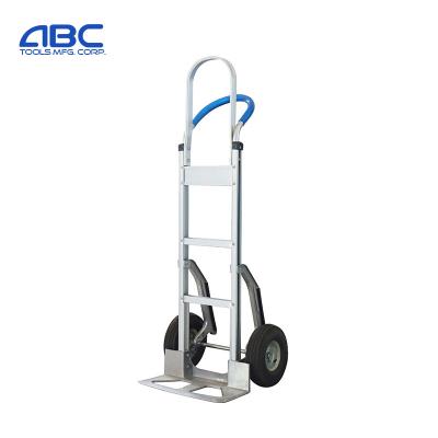 China Durable Multi Purpose Alumminum Cargo Hand Truck / Trolleys 200kg 300kg 500kg With Pneumatic Wheels for sale