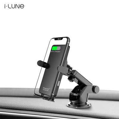 China Magsafing Magnetic Car Charger 15w Qi Wireless Fast Charging Air Vent Car Mount Phone Holder Magnetic Wireless Charger For Car for sale