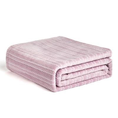 China VB3050- Anti-pilling Shaggy Blanket Super Soft Warm Fluffy 100% Comfortable Polyester Bed High Quality Flannel Fleece Sofa Blankets For Winter for sale