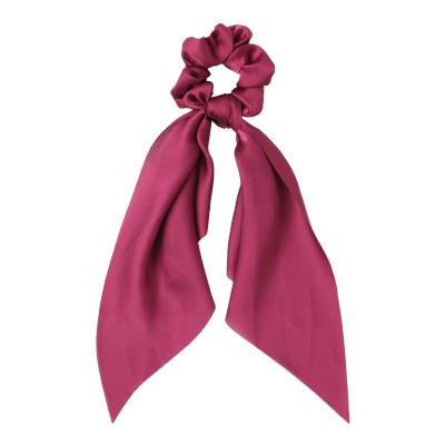 China Korean Fashion Ponytail Hair Accessories Soft Solid Color Elastic Hair Bands For Women for sale