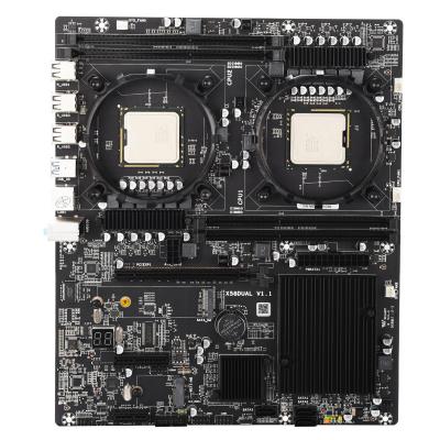 China Durable 1366 desktop/server dual lga X58 socket onboard L5520 processor motherboard for sale for sale