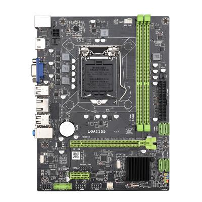 China h61 chipset lga1155 motherboard pin socket PC desktop mainboard support Intel i3/i5/i7 core/Pentium/Celeron processor for sale