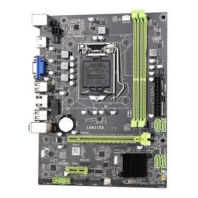 China h61 16x desktop chipset lga socket motherboard support ddr3 16gb ram pcie 1155 for sale