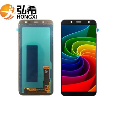 China Incell Quality Mobile Phone LCD and Touch Screen Display for Samsung J600 J6 2018 Full LCD for J6 zu verkaufen