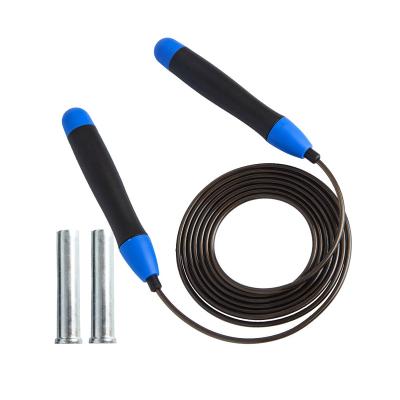 China Cheap price self-locking PVC wear resistant heavy weighted PVC wieghted speed jump rope for sale