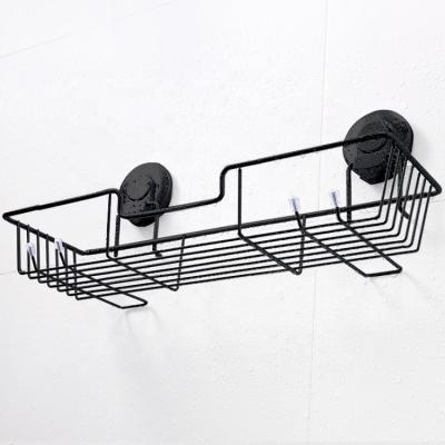 China Wall Mounted Type TAILI Suction Cup Storage Rack No Drilling Waterproof Reusable Washable Shower Trolley For Bathroom for sale