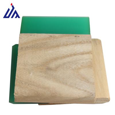 China 100% Polyurethane wwood handle squeegees long handle tools squeegee handle printing press wood raw materials for sale