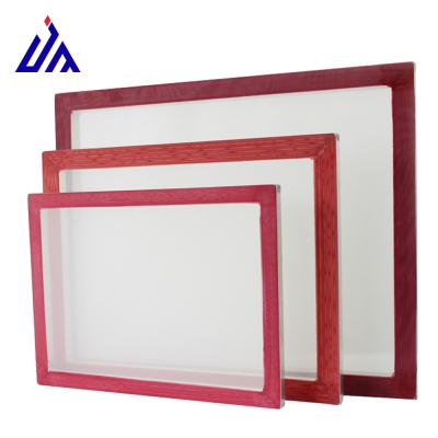 China Durable 100% new manufacturer 20*24 custom serigrafia aluminum silk screen printing frame with 43T/110 mesh white for sale