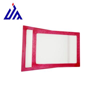 China Garment Shops High Quality Aluminum Silk Screen Printing Frame With Mesh for sale