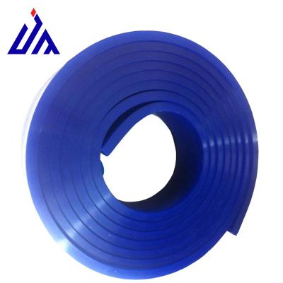 China solvent resistant.long life screen printing rubber squeegee/polyurethane squeegee blade/pu squeegee blade for silk screen for sale