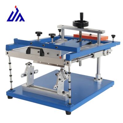 China Curved surface material pens and cylindrical curved outer cup paper cup screen printing process machine press for sale