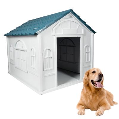 China Large Sustainable Kennel Outdoor Wholesale Plastic Outside Dog Houses for sale