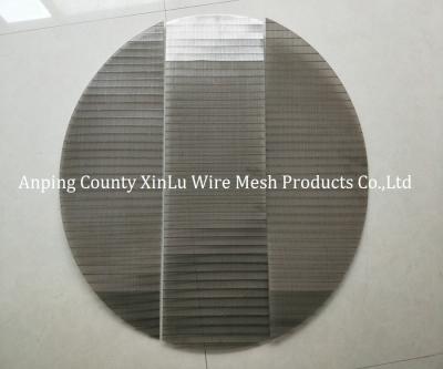 China Wire Wrapped Screen Panel V Wire 2.5x4mm for Wire Mesh Filter Applications for sale