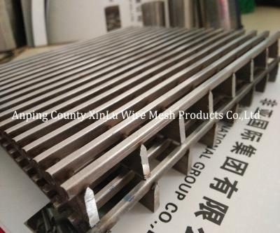 China Industrial Wedge Wire Flat Panel for 4x40mm Frame Filtration Needs for sale