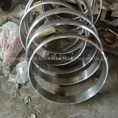 China Filter Johnson Strainer Pipe Continuous Slot type With Baffle Rings Connection for Water Well Drilling for sale