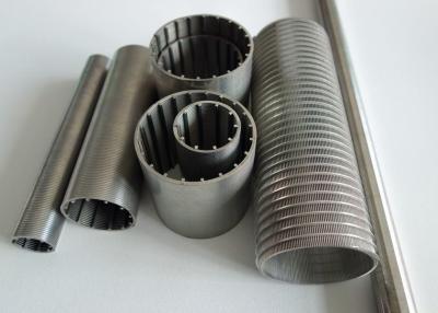 China Perfect Roundness Well Screen Pipe Or Water Well Screen Tube Or Stainles Steel Filter Element for sale