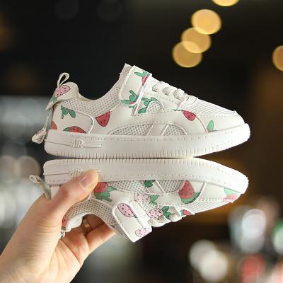 China New Arrival Cute White Children's Casual Shoes Kids Breathable Sneakers Anti-slippery for sale