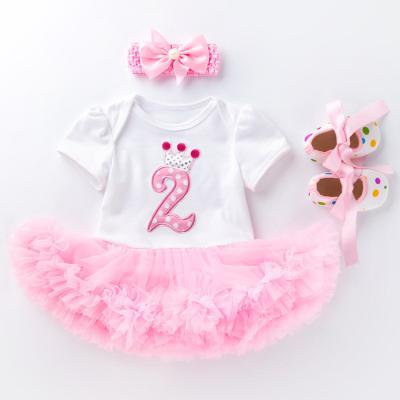 China Wholesale Pink Anti-wrinkle Princess Dress Costume Baby Clothes for sale