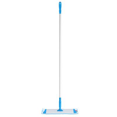 China Durable Convenient Storage And Dust PP Plastic Flat Microfiber Aluminum Alloy Cleaning Mop for sale