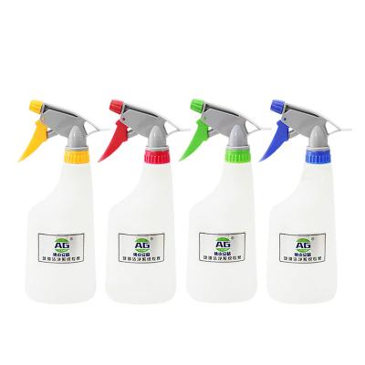 China High Efficient Plastic Empty Spray Bottles Plants Flowers 650ml Watering Garden Tool Plastic Spray Cleaning Bottles for sale