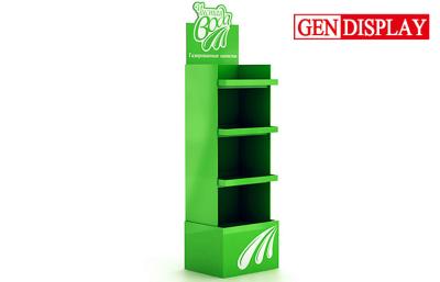 China Floor Cardboard Display Shelves for sale