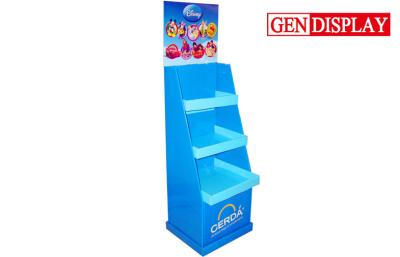 China Disney Cardboard Floor Toys Display Stand For Exhibition for sale