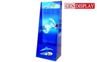 China Retail Custom Cardboard POS Display Stands Racks For Drinks / Beverages for sale