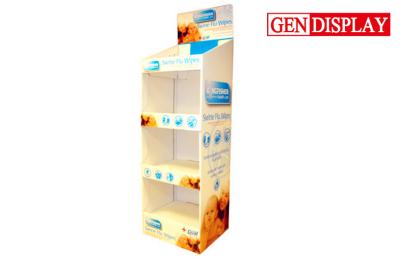 China Eco-friendly POS Display Stand , Cardboard Retail Display Shelf for sale