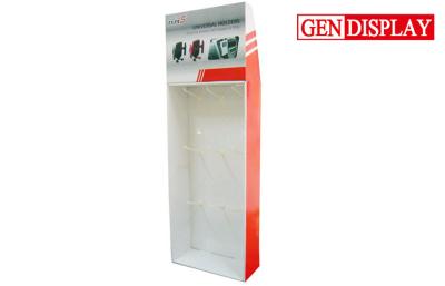 China Supermarket Cardboard Sidekick Display , Store Displays With Hooks for sale