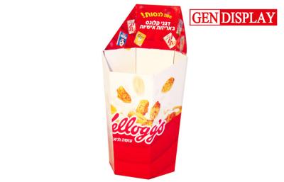 China Cardboard Drinks Dump Bins Display Stands , Custom Beverages Bins Display for sale