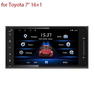 China GPS 7 Inch 2 Din 1+16gb Car Android DVD Player For Toyota Collora Car Media BT Android Stereo Auto Radio Player for sale