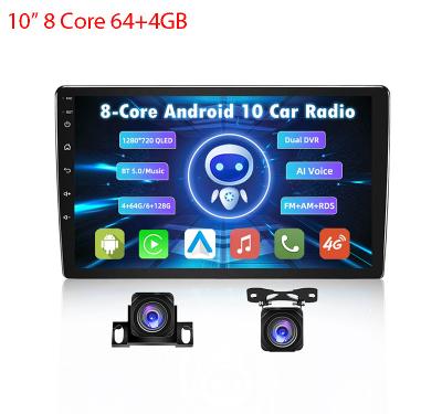 China New 4+64 4g Android 11 GPS 2022 Android Car Radio Mp5 Player Stereo 8 Core BT 5.0 Car Audio With Carplay Android Cuto for sale