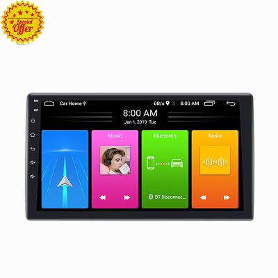 China Universal 7/8/9/10 Inch Car Audio System Android 10 GPS 2 Din Carplay DSP Car DVD Player Autoradio Stereo GPS DVD Player for sale