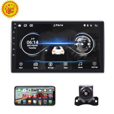 China Universal Brand New Android 7 Car Stereo 1+16g 32/64/128G GPS 20% Off Screen Android 10 8 9 10 Inch Radio 2 Din Car DVD Player for sale