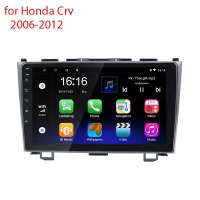 China GPS 9 Inch Android Stereo DVD Player Player 2 Din GPS Car Radio Head Unit For Honda Crv 2006-2012 for sale