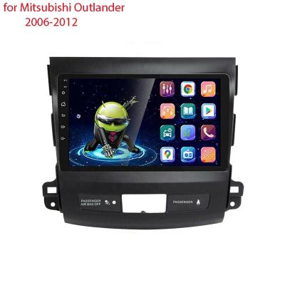 China GPS Top Sale 9Inch Ram 1GB ROM 1024*600 Resolution BT Wifi Car Radio Frame Multimedia For Mitsubishi Outlander 2006-2012 for sale