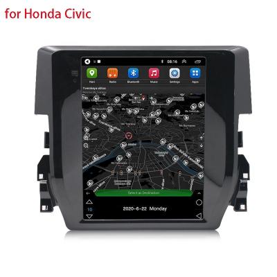 China GPS Tesla Style Universal 9.7 Inch Android System Unit Head Unit Car Radio GPS Navigation Car Stereo DVD Player For Honda Civic for sale