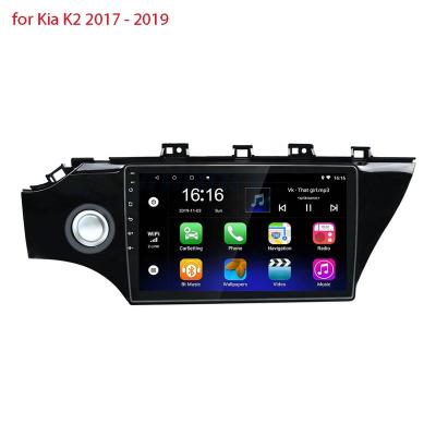 China 2Din GPS Navigation Radio Music System Multimedia Android Car Stereo DVD Player For Kia K2 2017 2018 2019 for sale